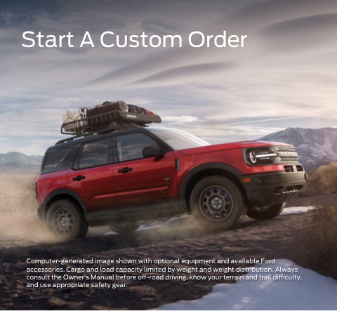 Start a custom order | Griffith Ford Uvalde in Uvalde TX