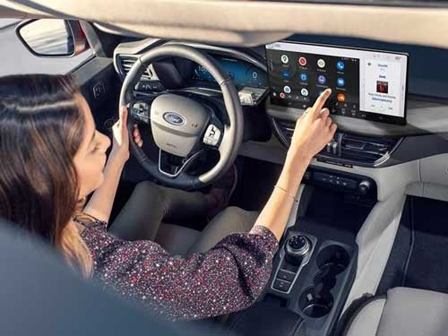 2023 Ford Escape Plug-in Hybrid view of touchscreen display