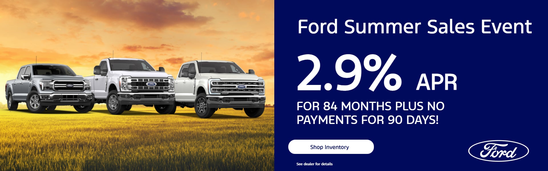 Ford Summer Sales Event